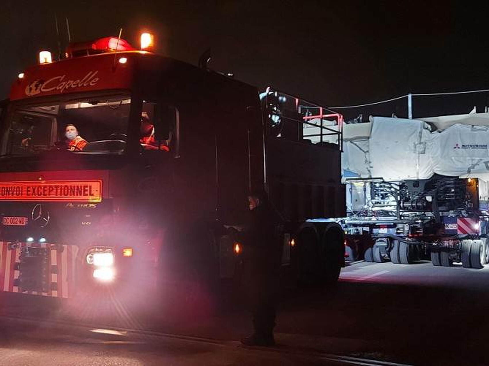 Third Japanese magnet coil arrives